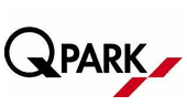 Qpark logotyp på vitbakgrund