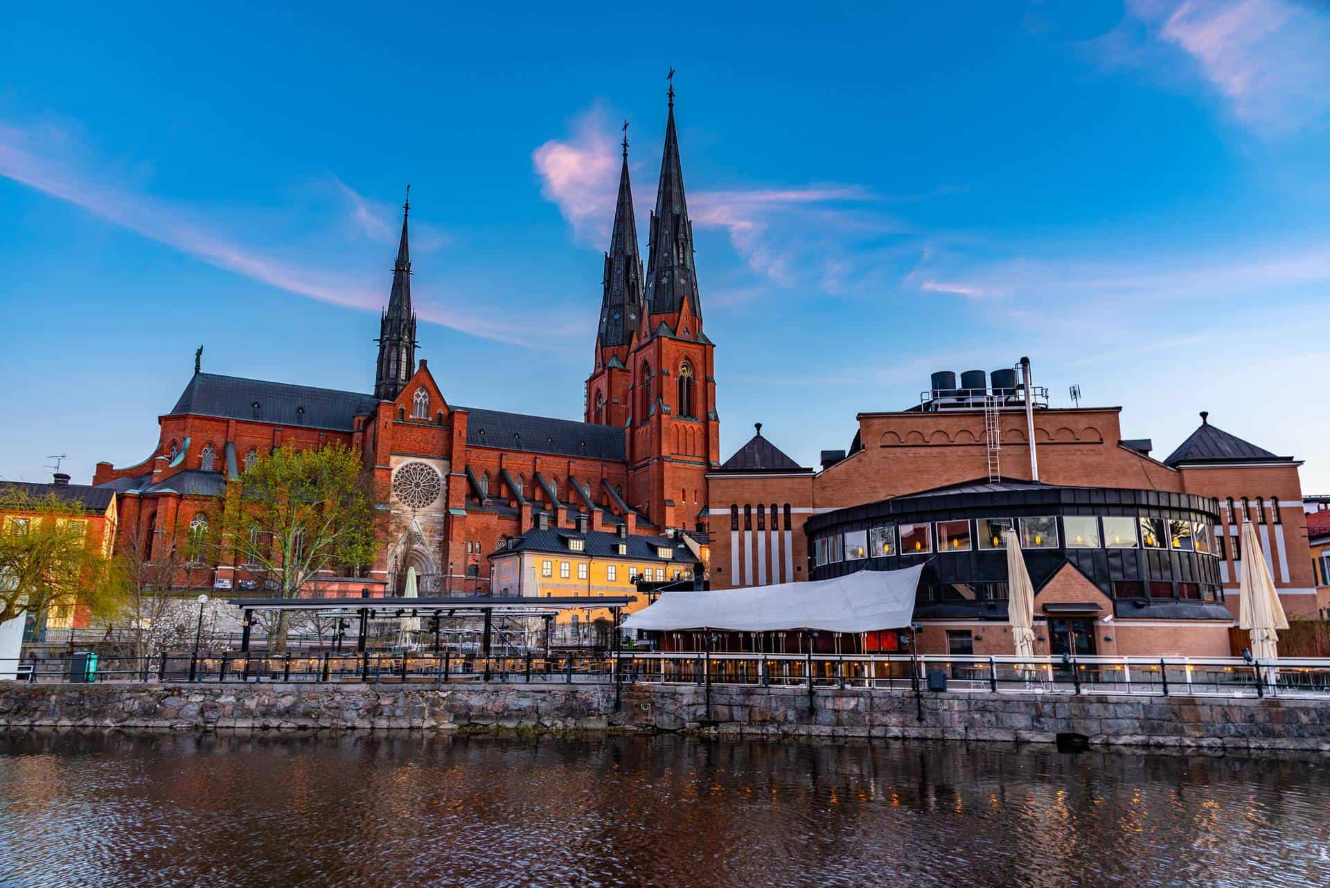 Utsikt över Uppsala