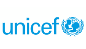 Unicef logo blå